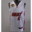 Miami Heat 6 LeBron James White 2011 NBA Finals Jersey Cheap