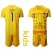 France #1 Lloris Yellow Goalkeeper Kid Soccer Country Jersey
