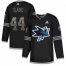 Adidas San Jose Sharks #44 Marc-Edouard Vlasic Black Authentic Classic Stitched NHL Jersey