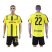 Dortmund #22 Pulisic Home Soccer Club Jersey