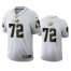 Cleveland Browns #72 Eric Kush Mens Nike White Golden Edition Vapor Limited NFL 100 Jersey