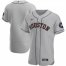 Houston Astros Mens Nike Gray Road 2020 Authentic Official Team MLB Jersey