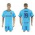 Barcelona #19 Digne Away Soccer Club Jersey