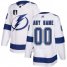 Mens Adidas Lightning Personalized 2022 Stanley Cup Final Patch Authentic White Road NHL Jersey