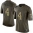 Nike Dallas Cowboys #4 Dak Prescott Green Mens Stitched NFL Limited 2015 Salute to Service Jersey