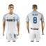 Inter Milan #8 Palacio White Away Soccer Club Jersey