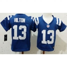Toddler Nike Indianapolis Colts #13 T.Y. Hilton Royal Blue Team Color Stitched NFL Elite Jersey