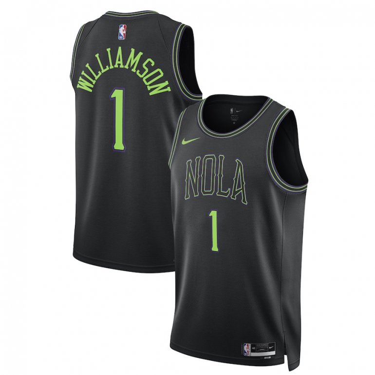 Zion Williamson New Orleans Pelicans Nike Unisex 2023/24 Swingman Jersey – Black – City Edition