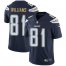 Nike Los Angeles Chargers #81 Mike Williams Navy Blue Team Color Mens Stitched NFL Vapor Untouchable Limited Jersey