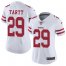 Nike San Francisco 49ers #29 Jaquiski Tartt White Womens Stitched NFL Vapor Untouchable Limited Jersey