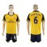 Arsenal #6 Koscielny Away Soccer Club Jersey