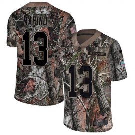 Nike Miami Dolphins #13 Dan Marino Camo Mens Stitched NFL Limited Rush Realtree Jersey