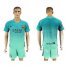 Barcelona Blank Sec Away Soccer Club Jersey