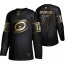 Adidas Carolina Hurricanes #37 Andrei Svechnikov Mens 2019 Black Golden Edition Authentic Stitched NHL Jersey