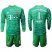 Bayern Munchen #1 Neuer Green Goalkeeper Long Sleeves Soccer Club Jersey