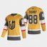 Vegas Golden Knights #88 Nate Schmidt Mens Adidas 2020-21 Authentic Player Alternate Stitched NHL Jersey Gold