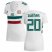 Womens Mexico #20 Duenas Away Soccer Country Jersey