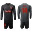 Atletico Madrid #14 Gabi Away Long Sleeves Soccer Club Jersey