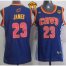 Womens Cavaliers #23 LeBron James Light Blue The Finals Patch Fashion Stitched NBA Jersey