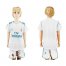 Real Madrid Blank White Home Kid Soccer Club Jersey