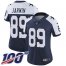Nike Dallas Cowboys #89 Blake Jarwin Navy Blue Thanksgiving Womens Stitched NFL 100th Season Vapor Throwback Limited Jersey