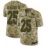 Nike Denver Broncos #25 Melvin Gordon III Camo Mens Stitched NFL Limited 2018 Salute To Service Jersey