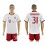 Bayern Munchen #31 Schweinsteiger White Soccer Club Jersey