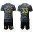 Arsenal #33 Cech Black Goalkeeper Soccer Club Jersey