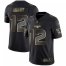 Nike New England Patriots #12 Tom Brady Black/Gold Mens Stitched NFL Vapor Untouchable Limited Jersey