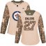 Adidas Winnipeg Jets #27 Nikolaj Ehlers Camo Authentic 2017 Veterans Day Womens Stitched NHL Jersey