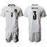 Italy #3 Chiellini Away Soccer Country Jersey