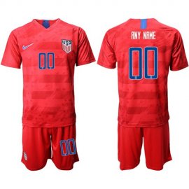 USA Personalized Away Soccer Country Jersey