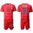 USA Personalized Away Soccer Country Jersey