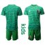 Mexico Blank Green Goalkeeper Kid Soccer Country Jersey