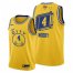 Nike Golden State Warriors #4 Moses Moody Gold Youth 2022 NBA Finals Jersey Youth