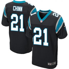 Nike Carolina Panthers #21 Jeremy Chinn Black Team Color Mens Stitched NFL Vapor Untouchable Elite Jersey