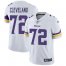 Nike Minnesota Vikings #72 Ezra Cleveland White Mens Stitched NFL Vapor Untouchable Limited Jersey