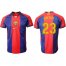 Barcelona #23 Umtiti Home Soccer Club Jersey