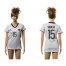 Womens Colombia #15 Sabalsa Away Soccer Country Jersey