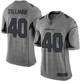 Nike Arizona Cardinals #40 Pat Tillman Gray Mens Stitched NFL Limited Gridiron Gray Jersey
