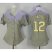 Chicago Cubs #12 Kyle Schwarber Grey 2017 Gold Program Cool Base Womens Stitched MLB Jersey