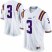 LSU Tigers #3 Odell Beckham Jr White Stitched NCAA Jersey