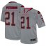 Nike Arizona Cardinals #21 Patrick Peterson Lights Out Grey Mens Stitched NFL Elite Jersey
