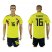 Colombia #16 M.Borja Home Soccer Country Jersey