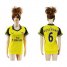 Womens Arsenal #6 Koscielny Away Soccer Club Jersey