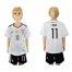 Germany #11 Reus White Home Kid Soccer Country Jersey