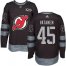 Adidas New Jersey Devils #45 Sami Vatanen Black 1917-2017 100th Anniversary Stitched NHL Jersey