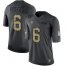 Nike Pittsburgh Steelers #6 Devlin Hodges Black Mens Stitched NFL Limited 2016 Salute to Service Jersey
