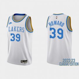 Los Angeles Los Angeles Lakers #39 Dwight Howard White Mens Nike NBA 2022-23 Classic Edition Jersey Mens