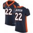 Nike Denver Broncos #22 Kareem Jackson Navy Blue Alternate Mens Stitched NFL Vapor Untouchable Elite Jersey